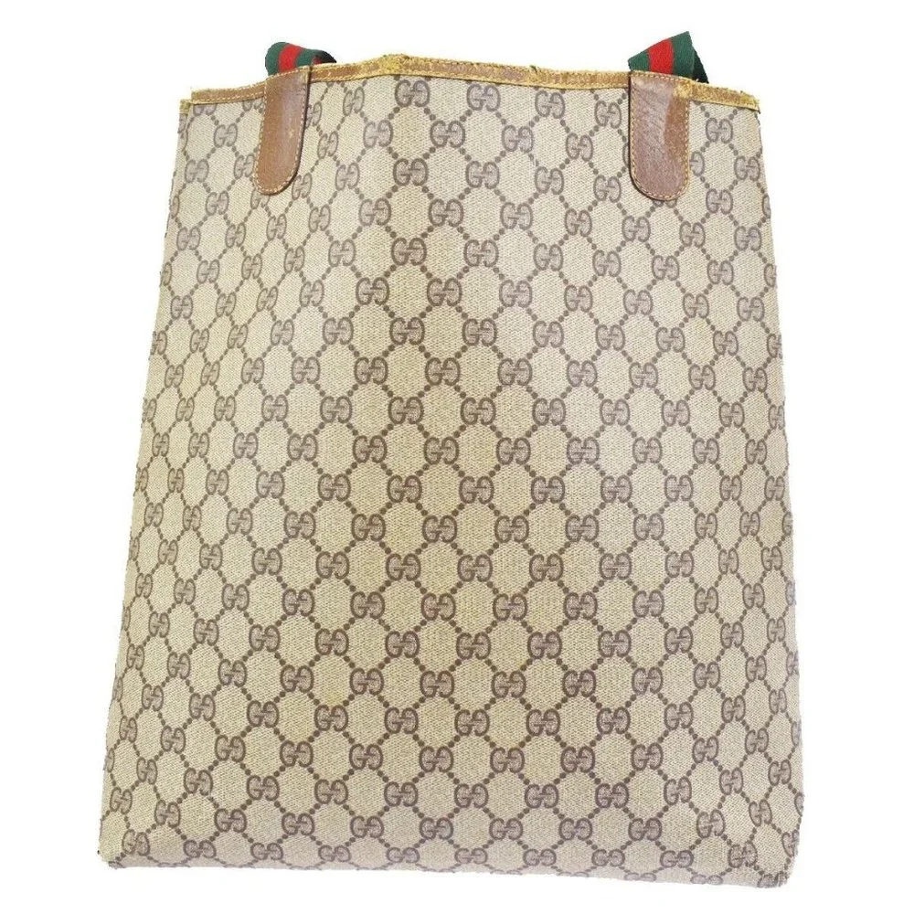 Auth Gucci Gg Pattern Sherry Shoulder #37003G23B - Picture 3 of 11